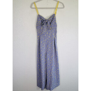 Free People Coming Home Romper Playsuit Womens XS Jumpsuit Cottagecore Boho NEW